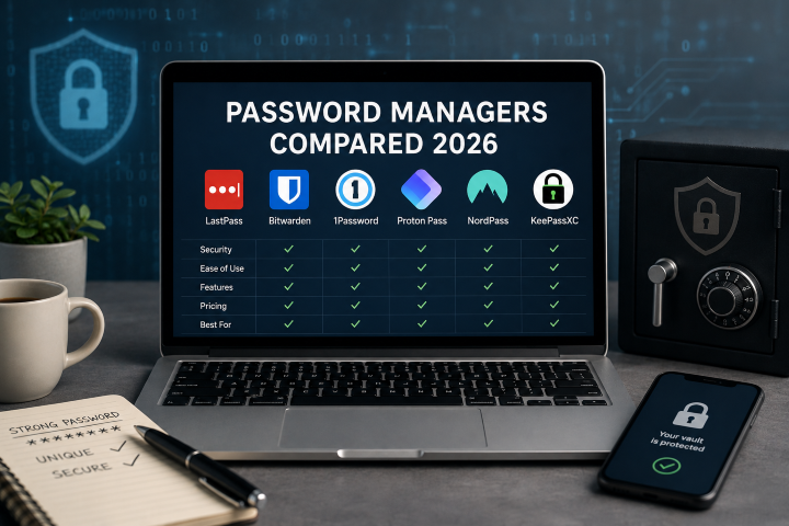 Passwortmanager im Vergleich 2026